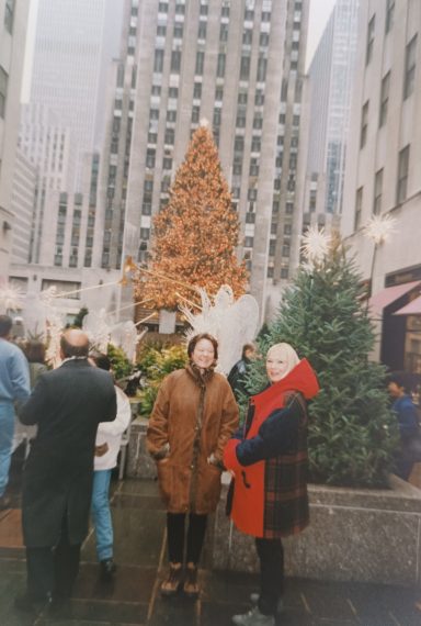 Weihnachten 1996 am Rockefeller Center